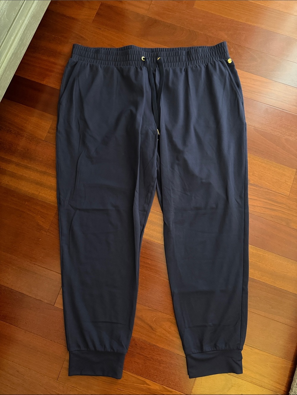 Lilly Pulitzer Navy Drawstring Jogger Pants